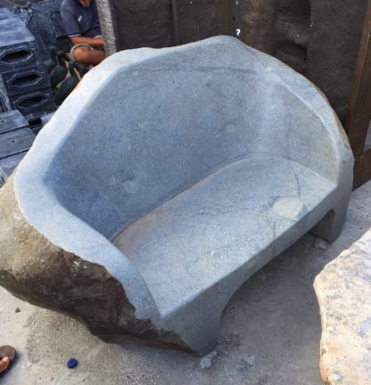 Natural stone Seat river stone carved POA
